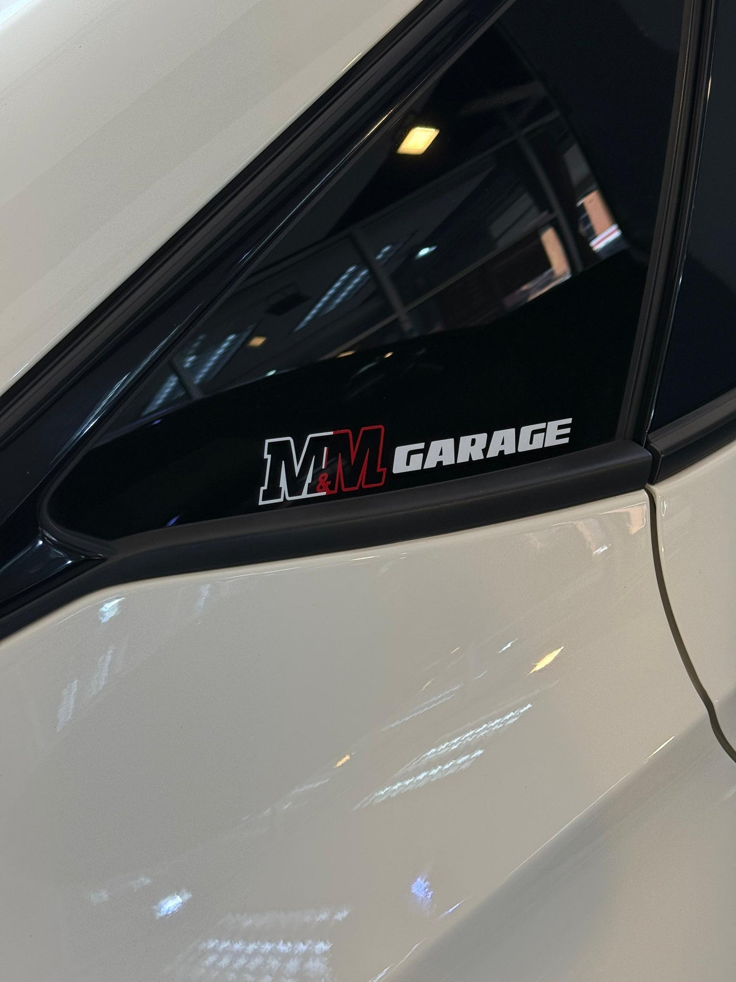 M&M Garage Official Sticker
